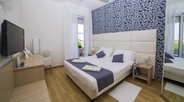 Camera smeraldo 21mq - vista mare dotata di tutti i confort