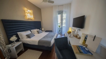 Camera smeraldo 21mq - vista mare dotata di tutti i confort