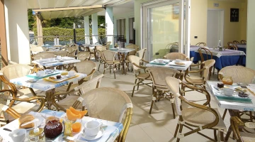 colazione anche in terrazza