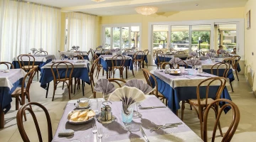 sala da pranzo climatizzata