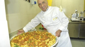 tortellini romagnoli presentati alla cena Romagnola