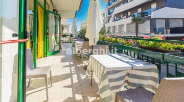 Außenbalkon Esszimmer