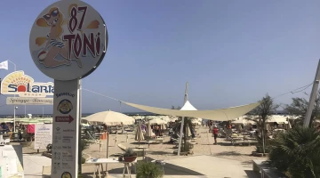 La spiaggia convenzionata a due passi