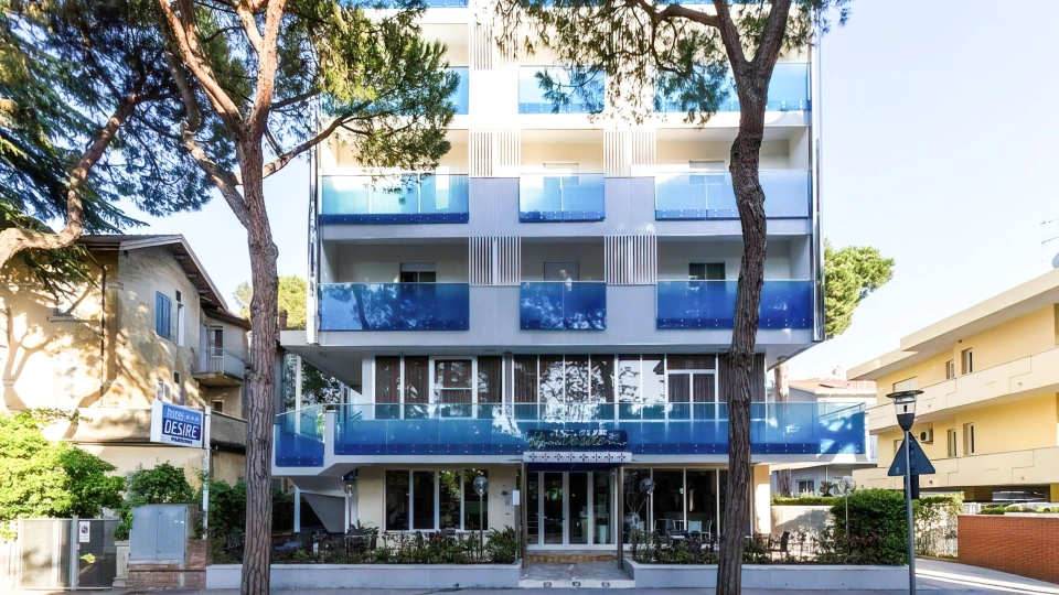 Exterior of the hotel