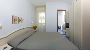 Chambre double sur Via Genova