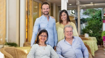 Rosanna, Stelio, Erika und Simone