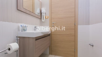Duschkabine im Badezimmer