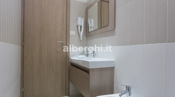 Duschkabine im Badezimmer