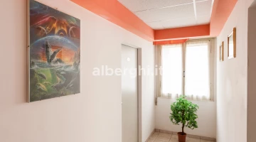 Hotel corridor