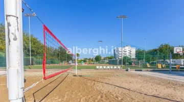 beach volleyball court