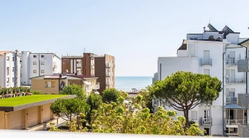 Meerblick vom Hotel-Solarium