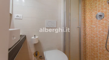 Badezimmer im Hotelzimmer