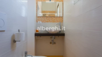 Badezimmer im Hotelzimmer