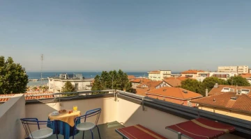 Hotel mit Meerblick