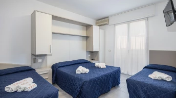 Chambre Appartement Résidence Volturno 2