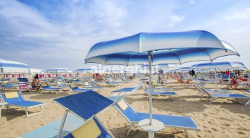 Equipped beach