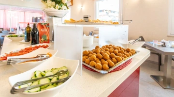 Buffet in sala