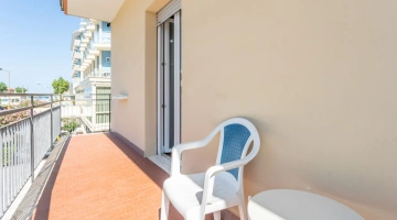 Balcone privato arredato