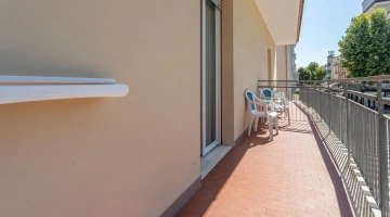 Camera con balcone privato