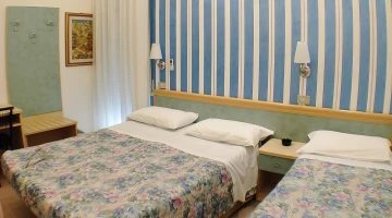 Eine Art Dreibettzimmer