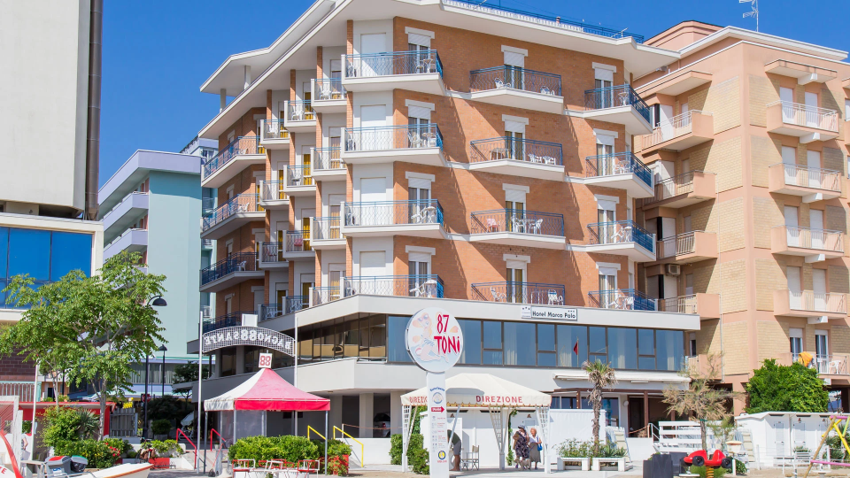 Vue depuis la plage, à seulement 3 pas et vous êtes à la mer