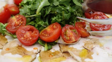 Piatto ristorante hotel cristallo riccione