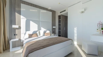Suite situata all'8° piano con vista panoramica e balcone