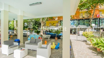 Espace détente piscine
