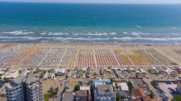 Blick auf den Strand