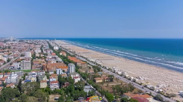 Blick auf den Strand