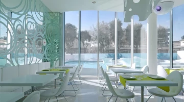 I-Fame-Privatrestaurant: der exklusive Raum