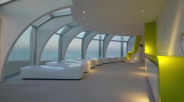 I-feel good spa ist der exklusive Panorama-Wellnessbereich
