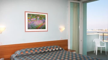 Chambre double avec vue mer