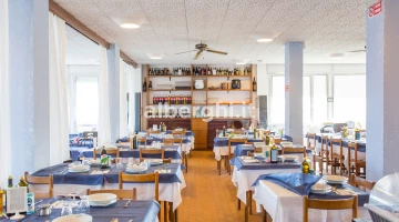 Ostbereich des Restaurantsaales