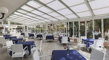 Veranda e sala colazioni