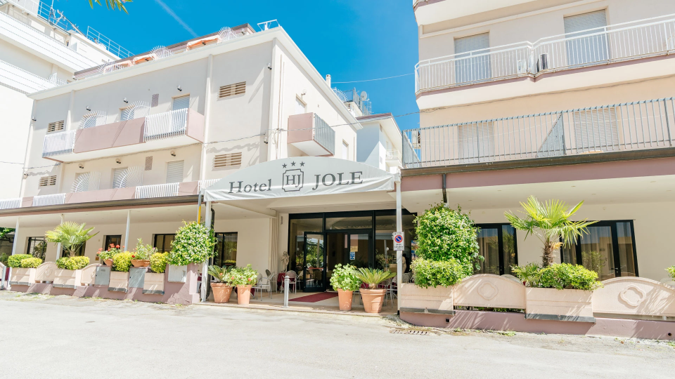 Entrée de notre hôtel