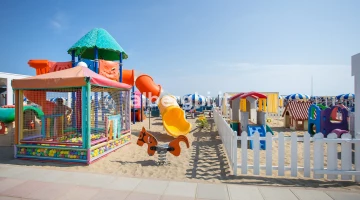 Giochi bimbi in spiaggia