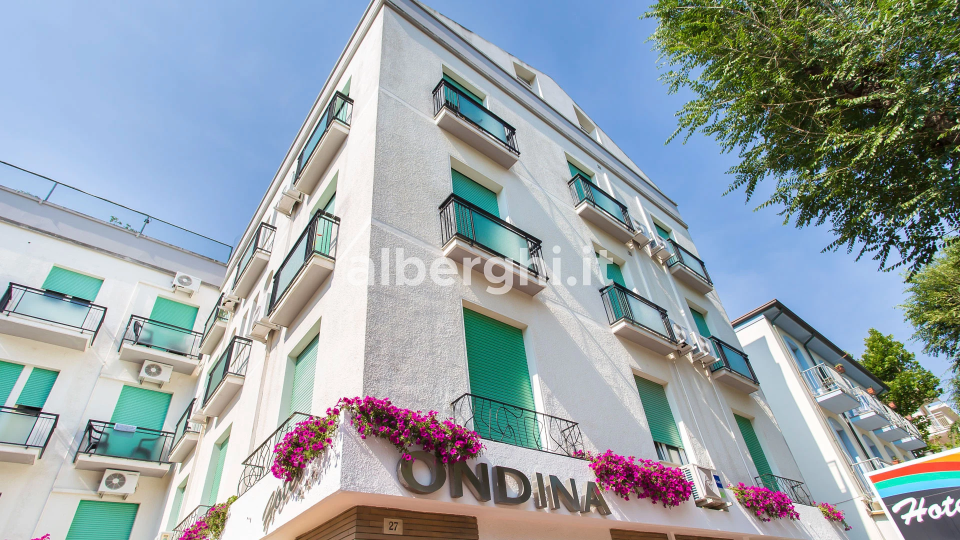 Facciata dell'hotel