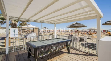 Beach area affiliated with Bagno Rudy n.144/145