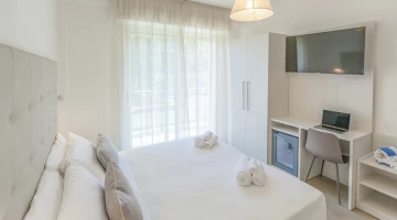 Salle de bain double confortable