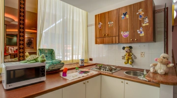 Kitchenette with microwave available 24 hours a day