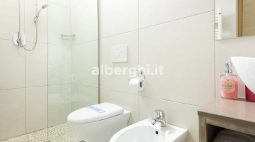 salle de bains chambre triple vue mer