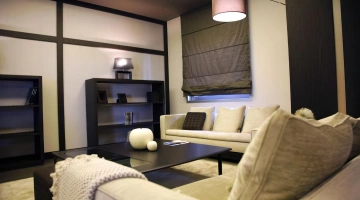 Wohnbereich in der Suite