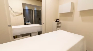 Spa massage room