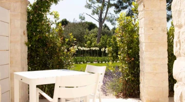 Private patio