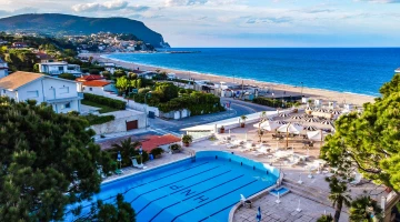 Pool view from above