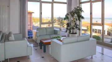 Common living area with sofas and tables