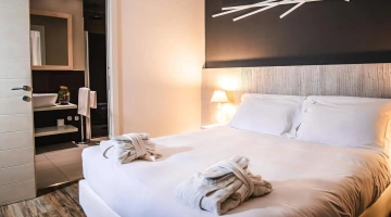 Junior suite con divano e kit di cortesia