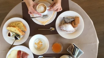Sweet and savory breakfast