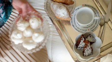 Room service breakfast